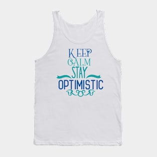 Motivational Keep Calm Stay Tank Top